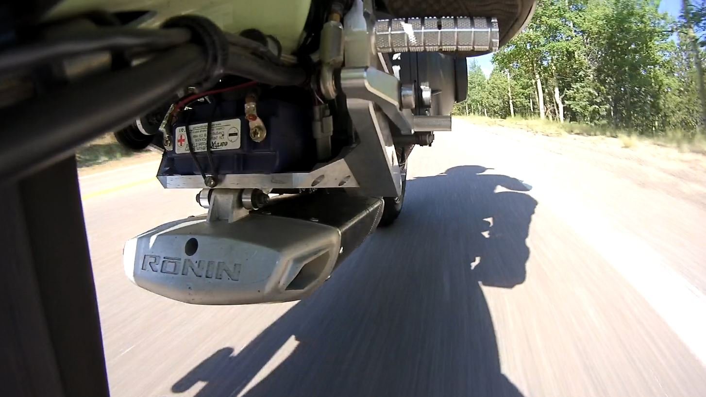 Pikes Peak — swingarm