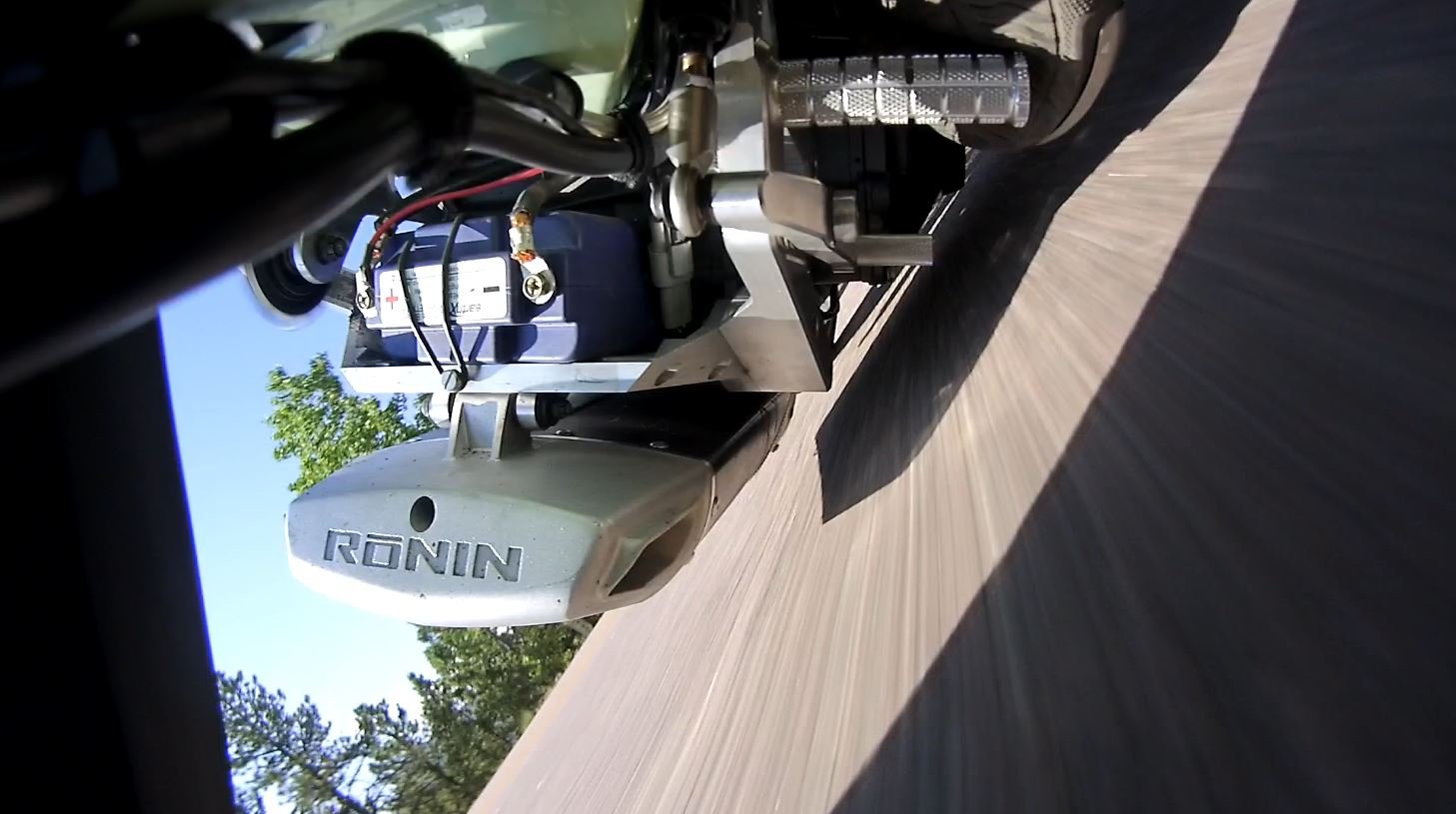 Pikes Peak — swingarm